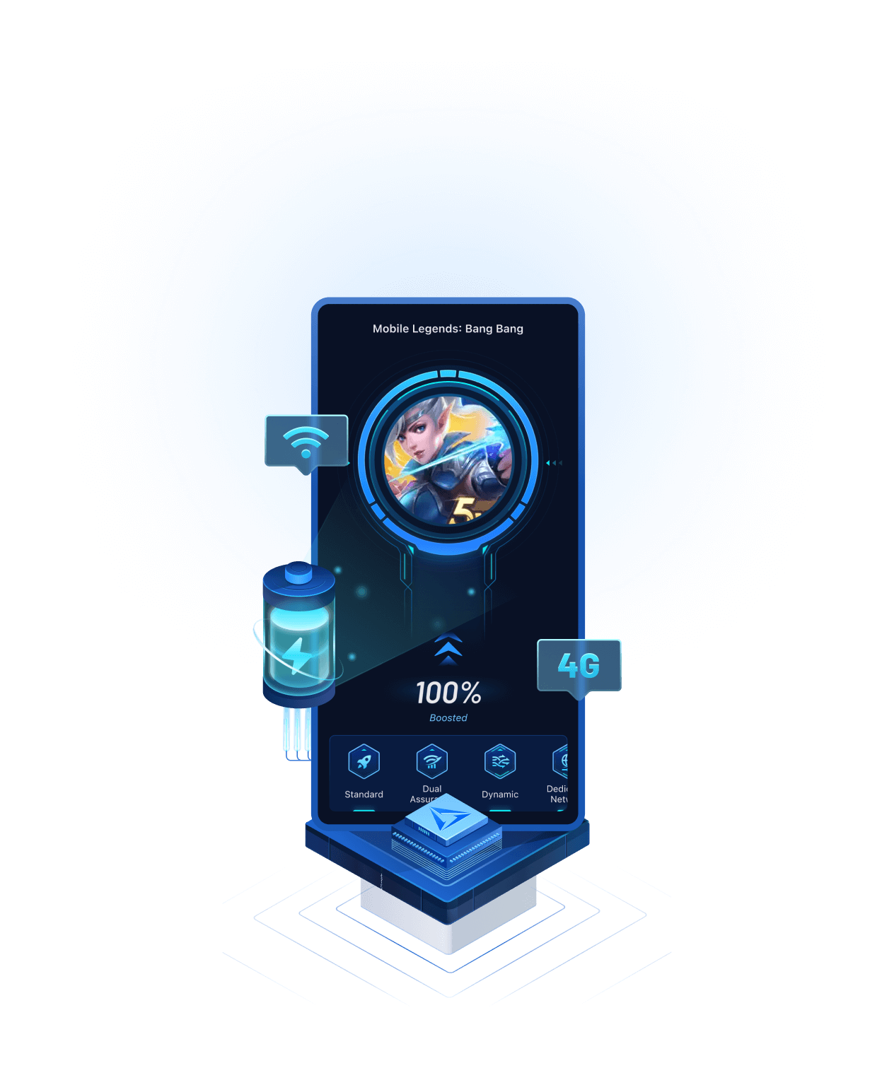 UpGear Game Booster para dispositivos móviles